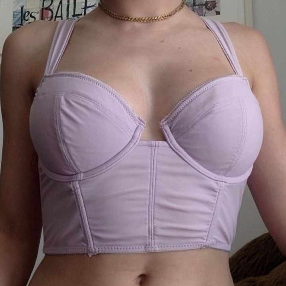 🍇💜 Lilac Purple Urban Outfitters Corset 💜🍇